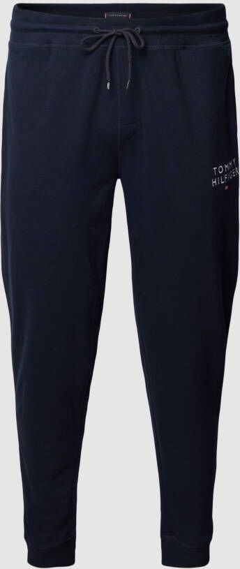 Tommy Hilfiger Big & Tall PLUS SIZE sweatpants met labeldetail