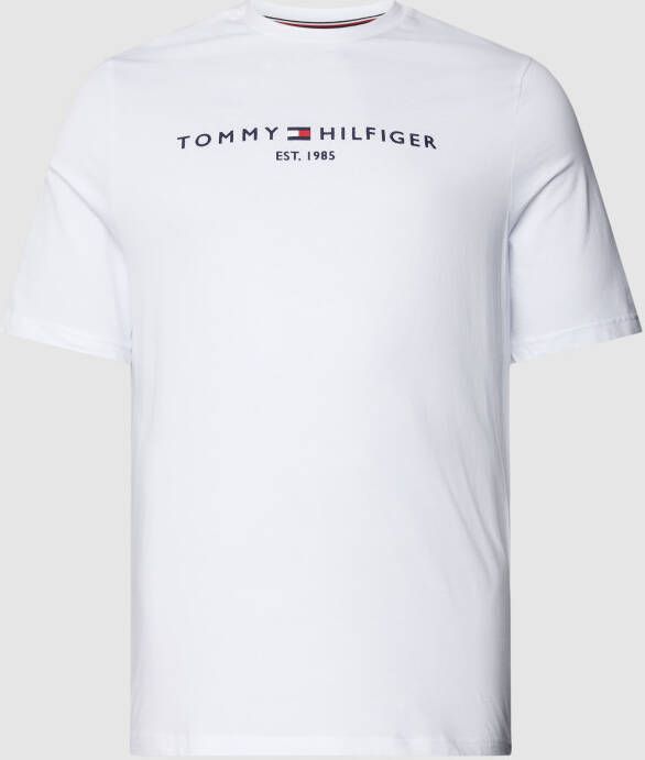 Tommy Hilfiger Big & Tall PLUS SIZE T-shirt met labeldetail