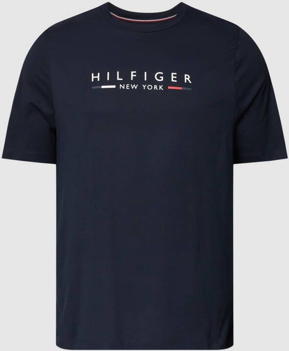 Tommy Hilfiger Big & Tall Plus size T-shirt met labelprint