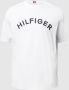 Tommy Hilfiger Big & Tall Plus size T-shirt met labelprint - Thumbnail 2