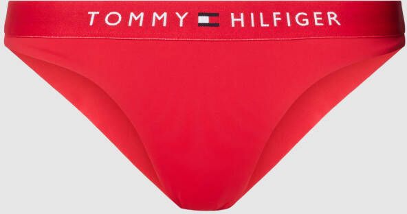 Tommy Hilfiger Swimwear Bikinibroekje TH BRAZILIAN met tommy hilfiger-branding