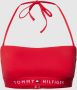 Tommy Hilfiger Swimwear Bandeau-bikinitop Bandeau met elastische band met tommy hilfiger-logo - Thumbnail 2