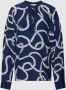 Tommy Hilfiger Blouse van pure viscose met all-over motief model 'ROPE' - Thumbnail 2