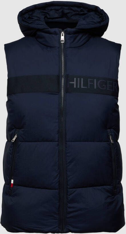 Tommy Hilfiger Bodywarmer met labelprint model 'LOFT'