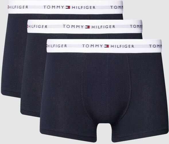 Tommy Hilfiger Underwear Trunk 3P TRUNK met elastische logo-band (3 stuks Set van 3)