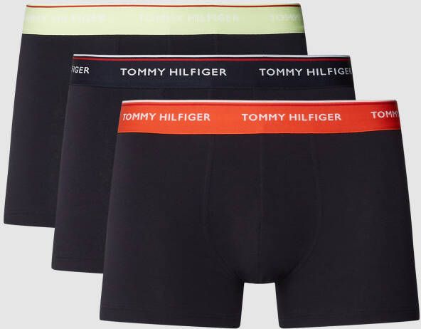 Tommy Hilfiger Underwear Trunk 3P WB TRUNK met elastische logo-band (3 stuks Set van 3)