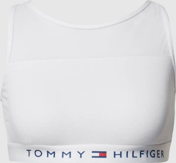 Tommy Hilfiger Underwear Bustier met iets transparante meshinzet(1 delig )