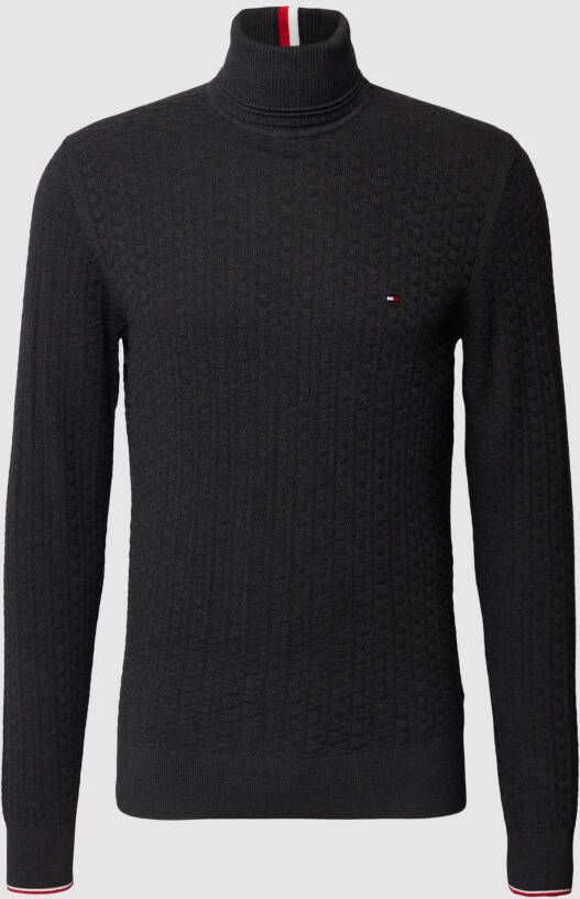 Tommy Hilfiger Coltrui EXAGGERATED STRUCTURE ROLL NECK
