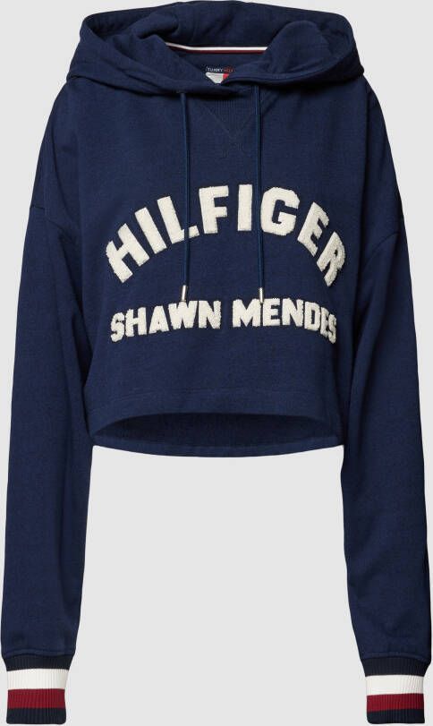 Tommy Hilfiger Cropped hoodie met capuchon x Shawn Mendes