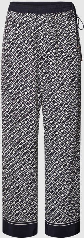 Tommy Hilfiger Curve PLUS SIZE broek met labelprint