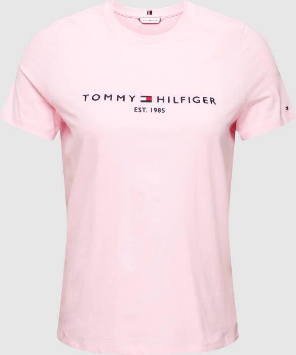 Tommy Hilfiger Curve T-shirt CRV REGULAR HILFIGER C-NK TEE SS (1-delig)