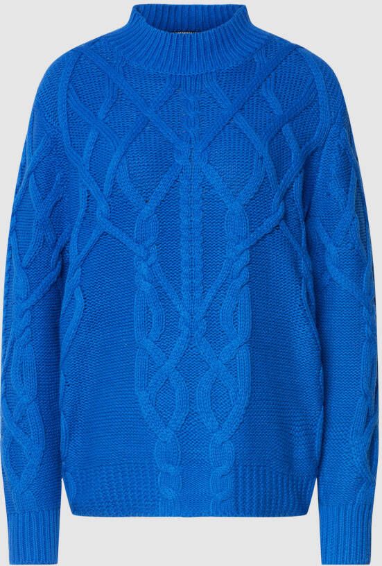 Tommy Hilfiger Gebreide pullover met kabelpatroon model 'CABLE MOCK'