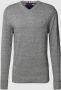 Tommy Hilfiger Gebreide pullover met labelstitching model 'MERINO' - Thumbnail 1
