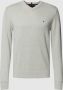 Tommy Hilfiger Gebreide pullover met logostitching model 'PIMA' - Thumbnail 1