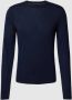 Tommy Hilfiger Tailored Gebreide pullover van lanawol model 'MERINO' - Thumbnail 1