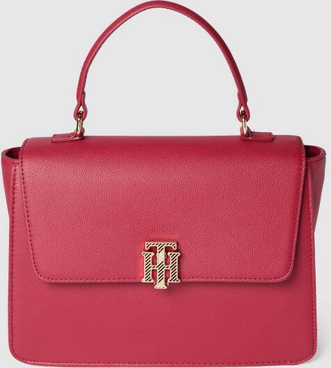 Tommy Hilfiger Tas TH OUTLINE SATCHEL met goudkleurige details