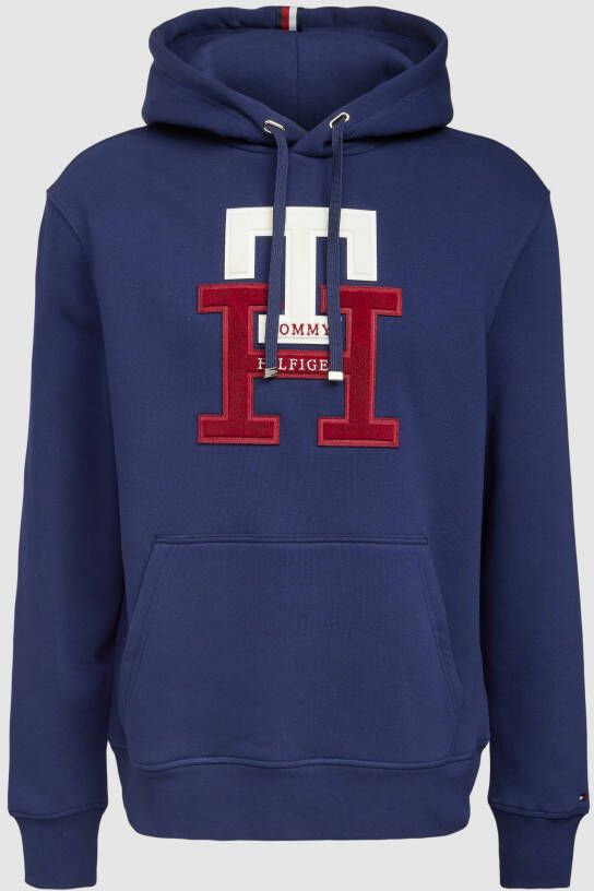 Tommy Hilfiger Hoodie met labelpatch model 'ICON'