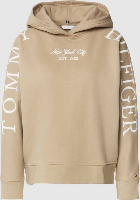 Tommy Hilfiger Hoodie met labelstitching model 'ARCHED'