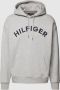 Tommy Hilfiger Hoodie met labelstitching model 'ARCHED HOODY' - Thumbnail 2