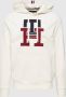 Tommy Hilfiger Hoodie met labelstitching model 'LUX MONOGRAM HOODY' - Thumbnail 1