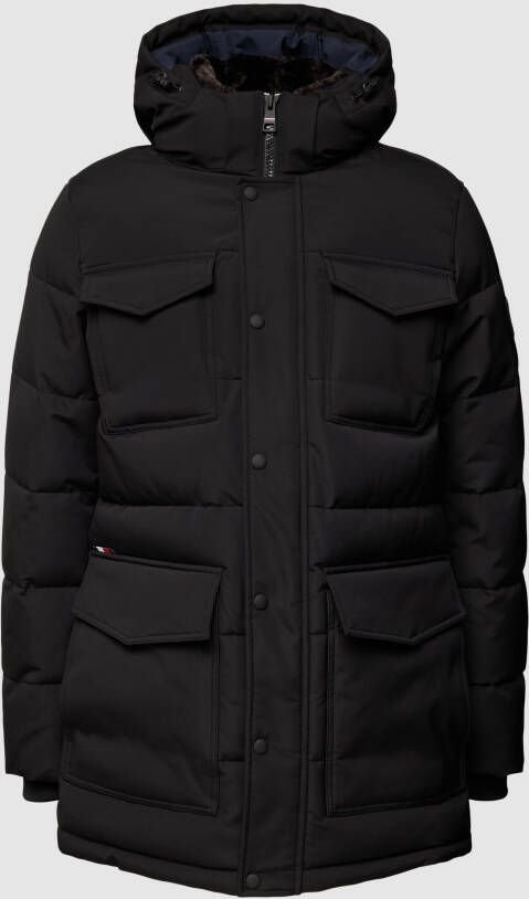 Tommy Hilfiger Jack met kraag van imitatiebont model 'UTILITY PARKA'