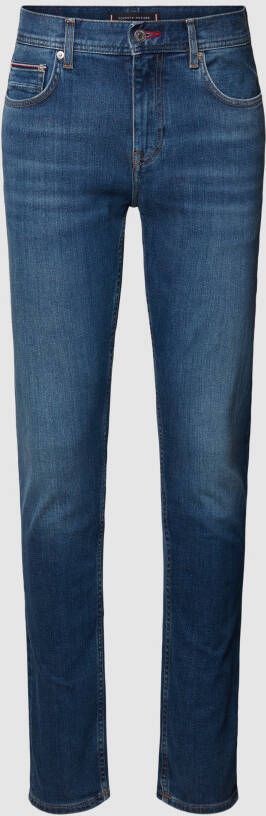 Tommy Hilfiger Jeans met labelpatch van leer model 'Denton'