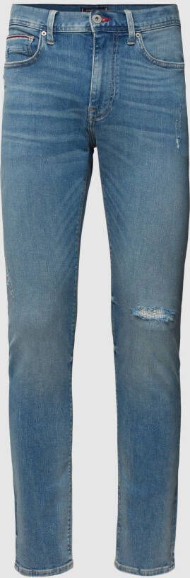 Tommy Hilfiger Jeans met labelpatch van leer model 'LAYTON'