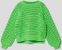 Tommy Hilfiger Teens Gebreide pullover met structuurmotief model 'CROCHET' - Thumbnail 2