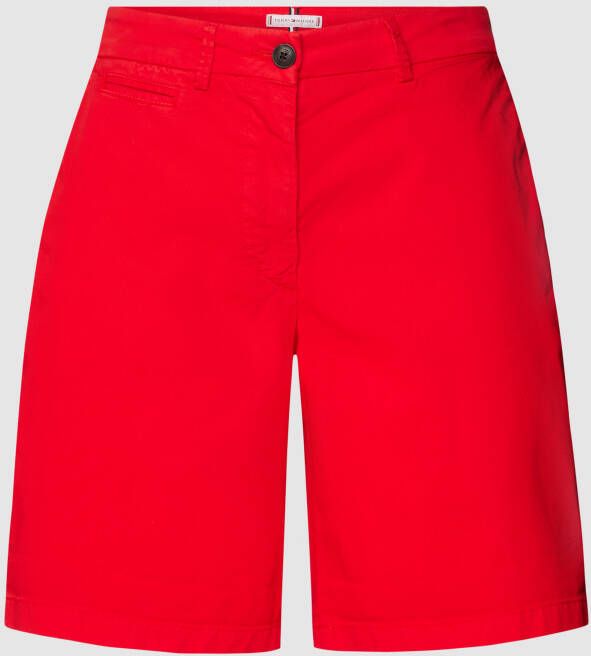 Tommy Hilfiger Rode Shorts voor Vrouwen Red Dames