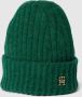 Tommy Hilfiger Muts met labelapplicatie model 'FLUFFY' - Thumbnail 2