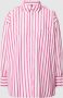 Tommy Hilfiger Overhemdblouse STRIPED ICON OVERSIZED SHIRT in modieus streepdessin - Thumbnail 2