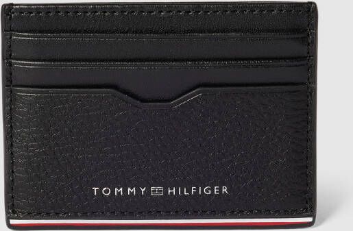 Tommy Hilfiger Pasjeshouder van leer model 'CORPORATE CC-HOLDER'