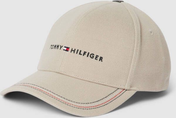 Tommy Hilfiger Pet met labelstitching model 'TH SKYLINE CAP'