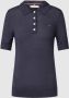 Tommy Hilfiger Trui met polokraag BUTTON POLO SS TOP met logo op borsthoogte - Thumbnail 1