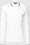 Tommy Hilfiger Poloshirt met lange mouwen model 'TIPPED SLIM' - Thumbnail 1