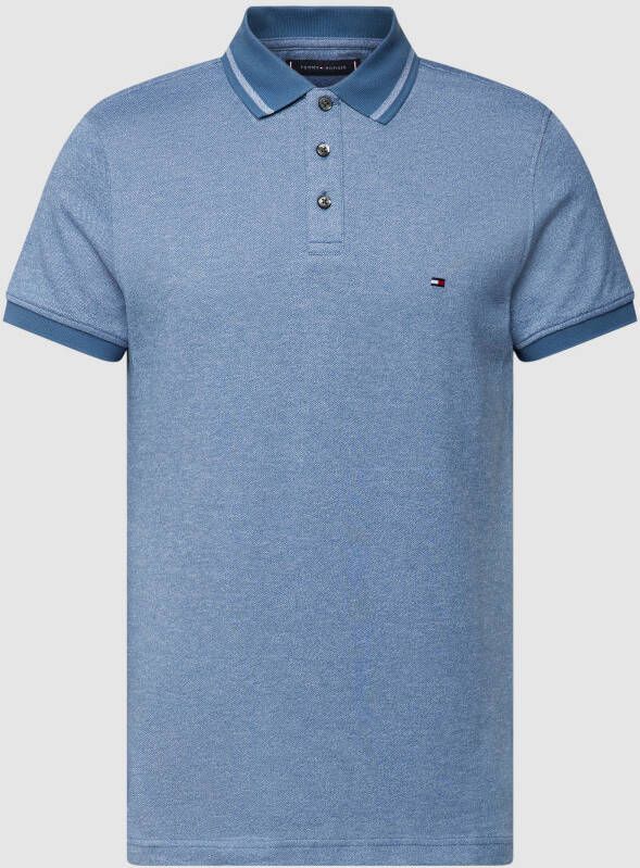 Tommy Hilfiger Poloshirt met logostitching model 'PRETWIST'