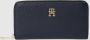 Tommy Hilfiger Portemonnee TH EMBLEM LARGE ZA met praktische indeling - Thumbnail 1