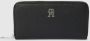 Tommy Hilfiger Portemonnee TH EMBLEM LARGE ZA met praktische indeling - Thumbnail 1