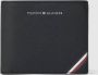 Tommy Hilfiger Zwarte portemonnee met kaartsleuven en geldclip Zwart Heren - Thumbnail 1