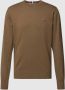 Tommy Hilfiger Pullover met labelstitching model 'Crew Neck Sweater' - Thumbnail 2