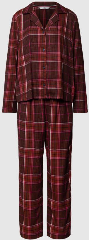 Tommy Hilfiger Underwear Pyjama TH FULL FLANNEL PJ SET (2-delig)