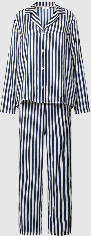 Tommy Hilfiger Pyjama met streepmotief