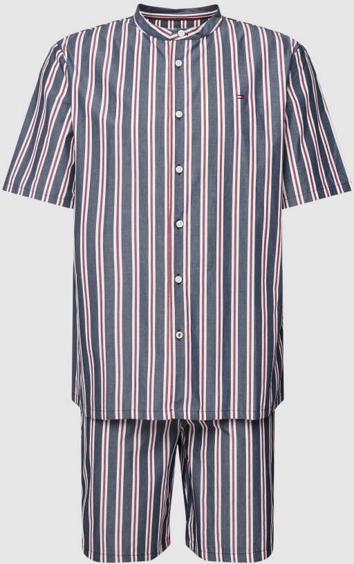 Tommy Hilfiger Pyjama met streepmotief model 'WOVEN'
