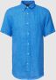 Tommy Hilfiger Overhemd met korte mouwen PIGMENT DYED LINEN RF SHIRT S S in een eenvoudig ontwerp - Thumbnail 1