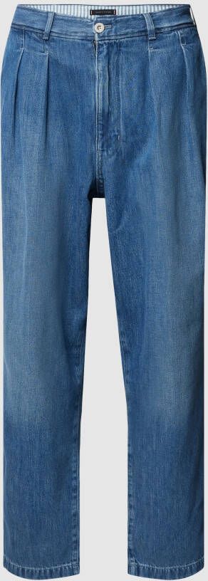 Tommy Hilfiger Relaxed fit jeans met stolpplooien model 'RUSCAN'