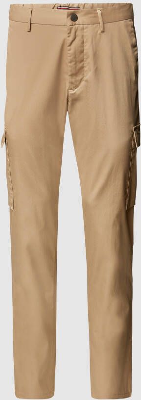 Tommy Hilfiger Relaxed tapered fit cargobroek met stretch