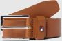 Tommy Hilfiger Leren riem Oliver met contrastgesp en logo-lus - Thumbnail 1