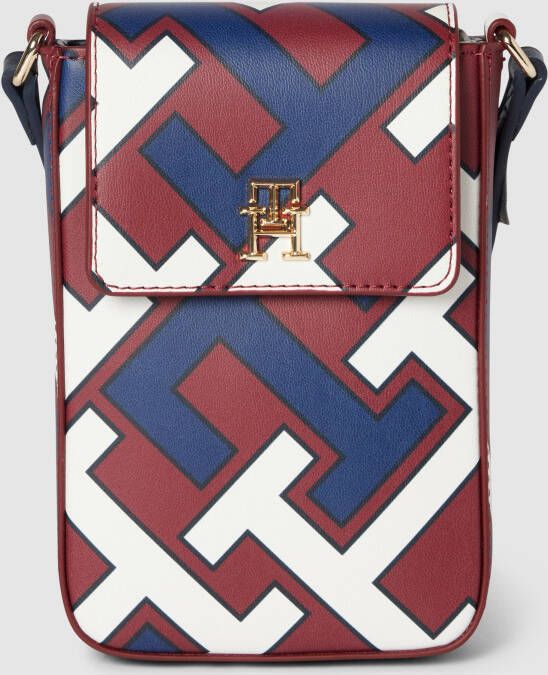 Tommy Hilfiger Schoudertas met all-over logo model 'ICONIC'