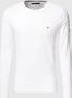 Tommy Hilfiger Heren Logo Longsleeve T-shirt White Heren - Thumbnail 9