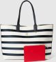 Tommy Hilfiger Shopper ICONIC TOMMY TOTE STRIPES met kleine afneembare ritstas - Thumbnail 3